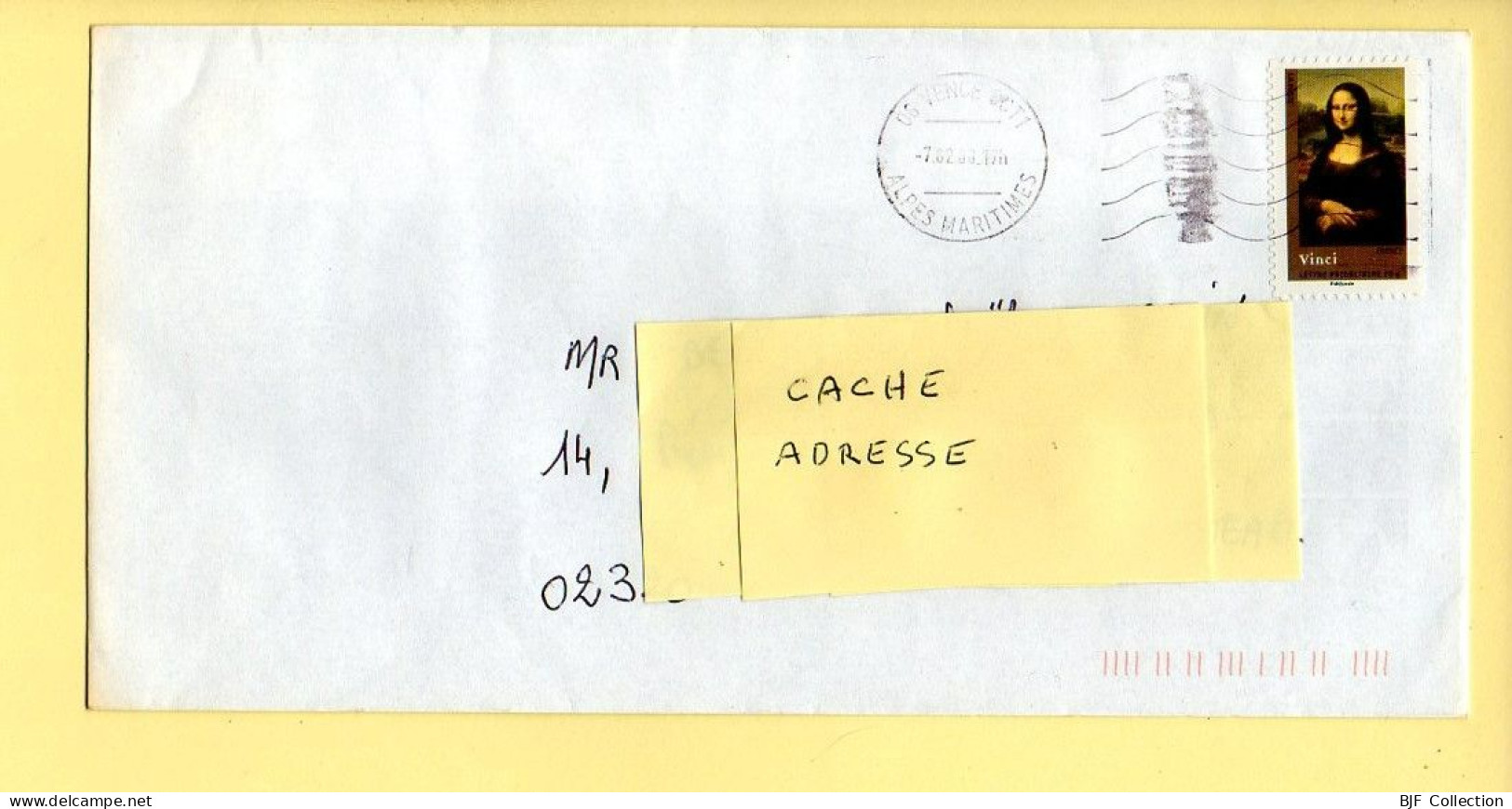 Oblitération Mécanique : FRANCE – 06 VENCE SCT1 Du 07/02/2008 (voir Timbre) - Mechanical Postmarks (Other)