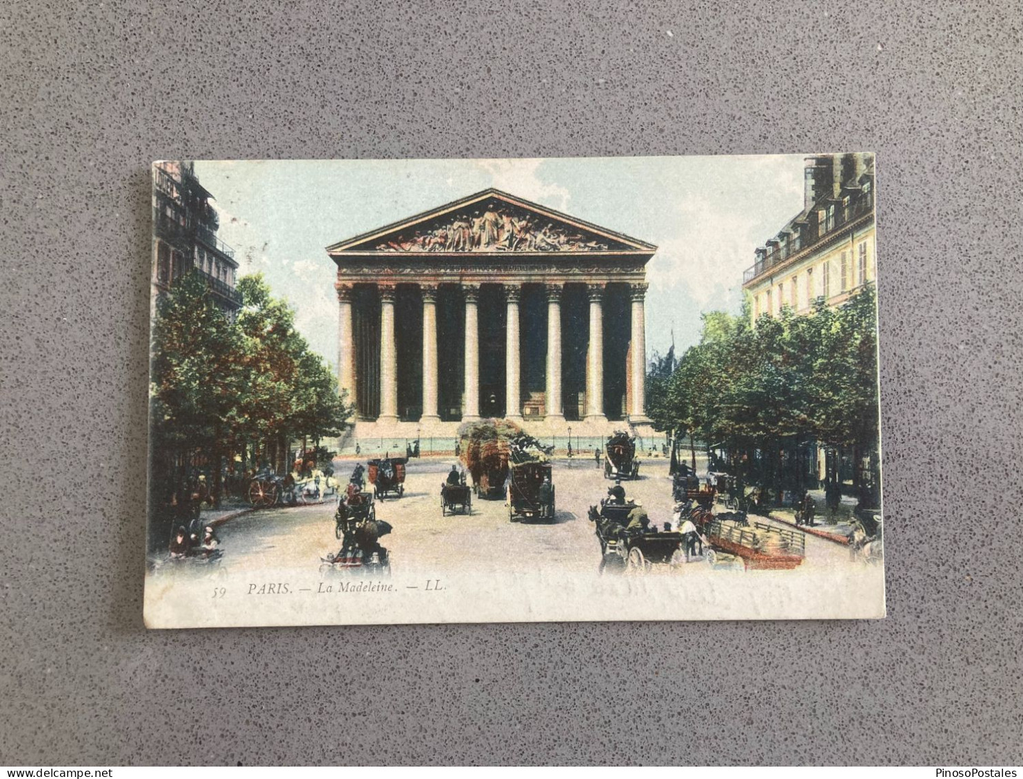 Paris - La Madeleine Carte Postale Postcard - Kirchen