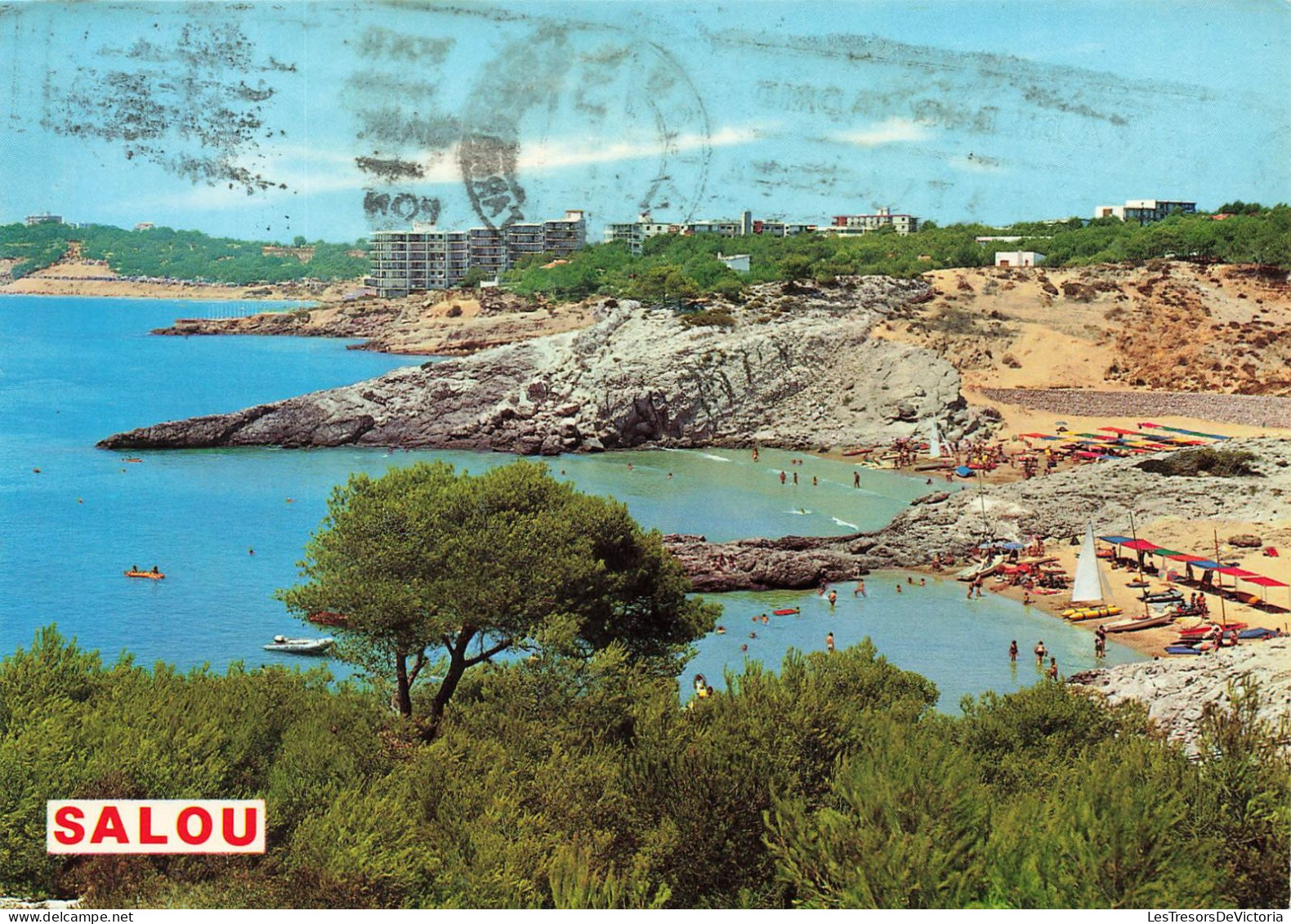 ESPAGNE - Salou - Plage - Animé - Carte Postale - Tarragona