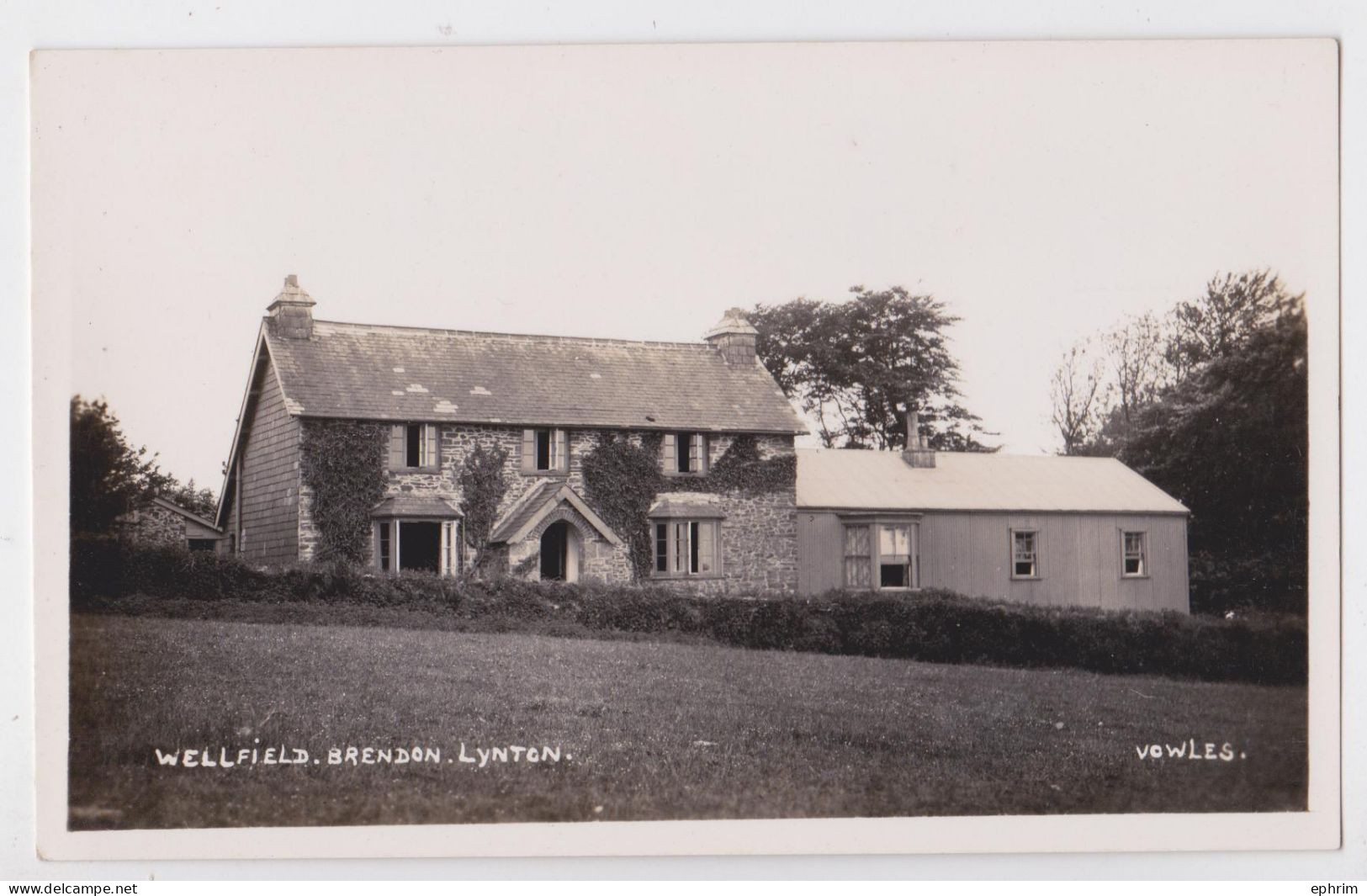 Wellfield Brendon Lynton Devon Photo Postcard - Altri & Non Classificati