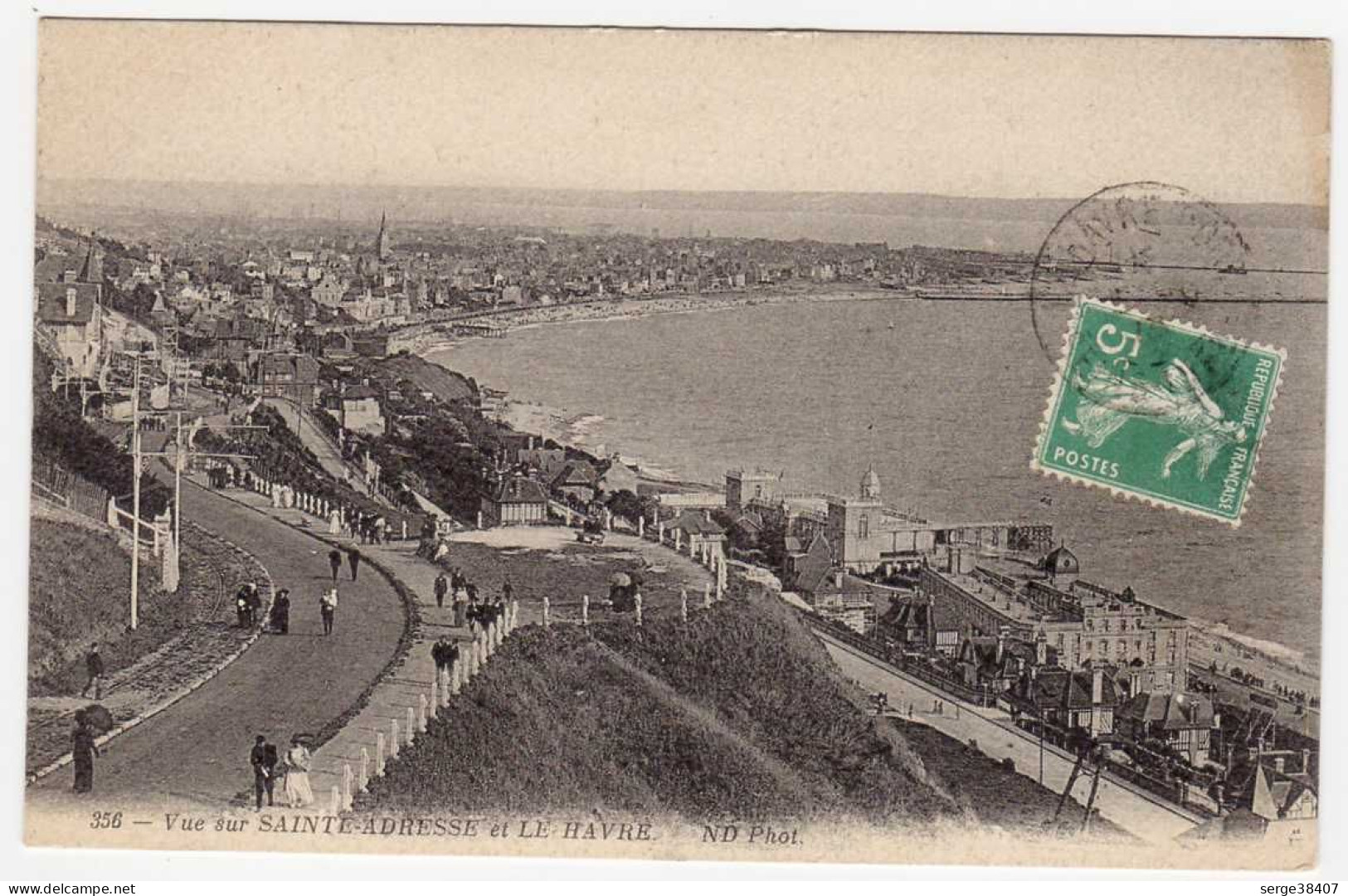 Vue Sur Sainte-Adresse Et Le Havre # 11-7/26 - Other & Unclassified