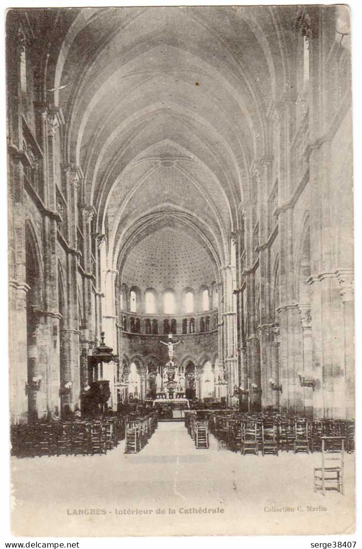 LANGRES - Intérieur De La Cathédrale - 1904 - 11-7/26 - Langres