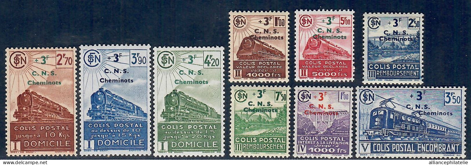 Lot N°A5435 Colis Postaux  N°191/99 Neuf Luxe - Mint/Hinged