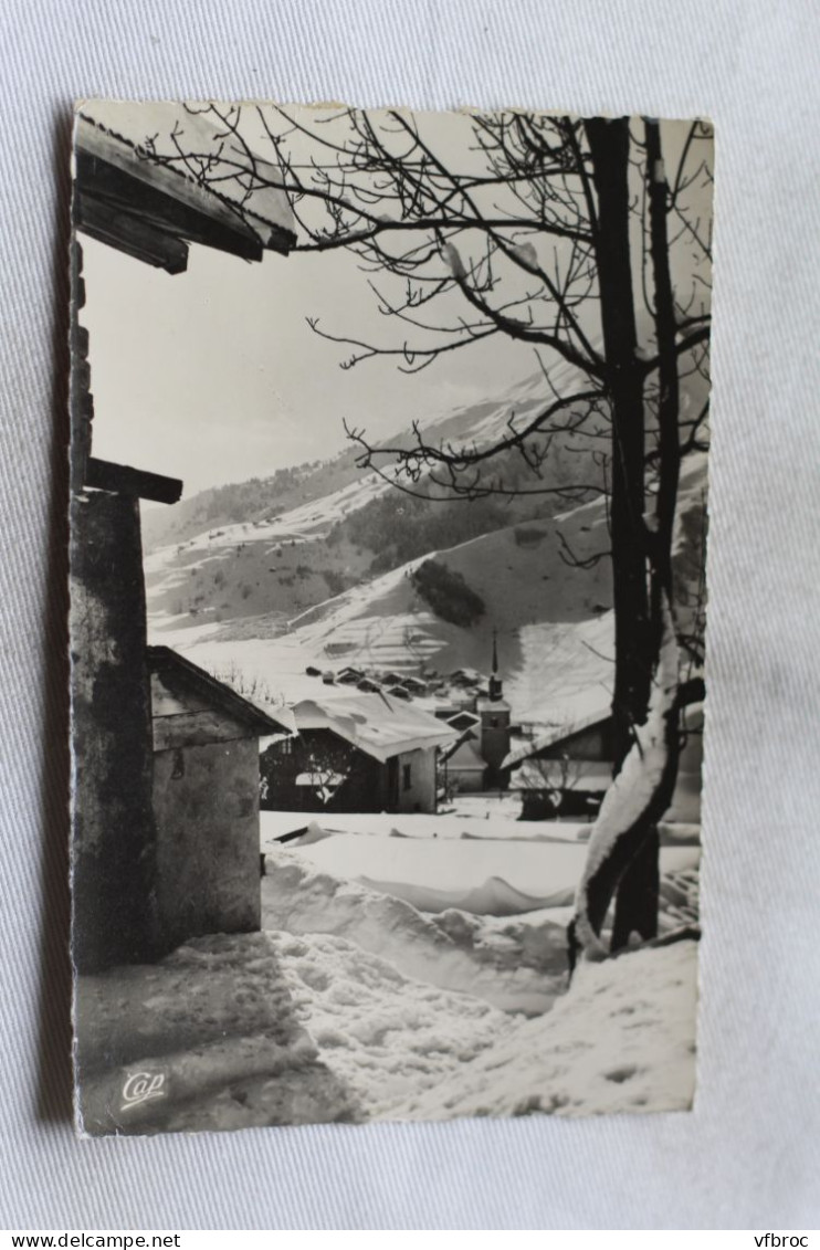 N793, Cpsm 1962, Les Contamines, Vue Générale, Haute Savoie 74 - Les Contamines-Montjoie