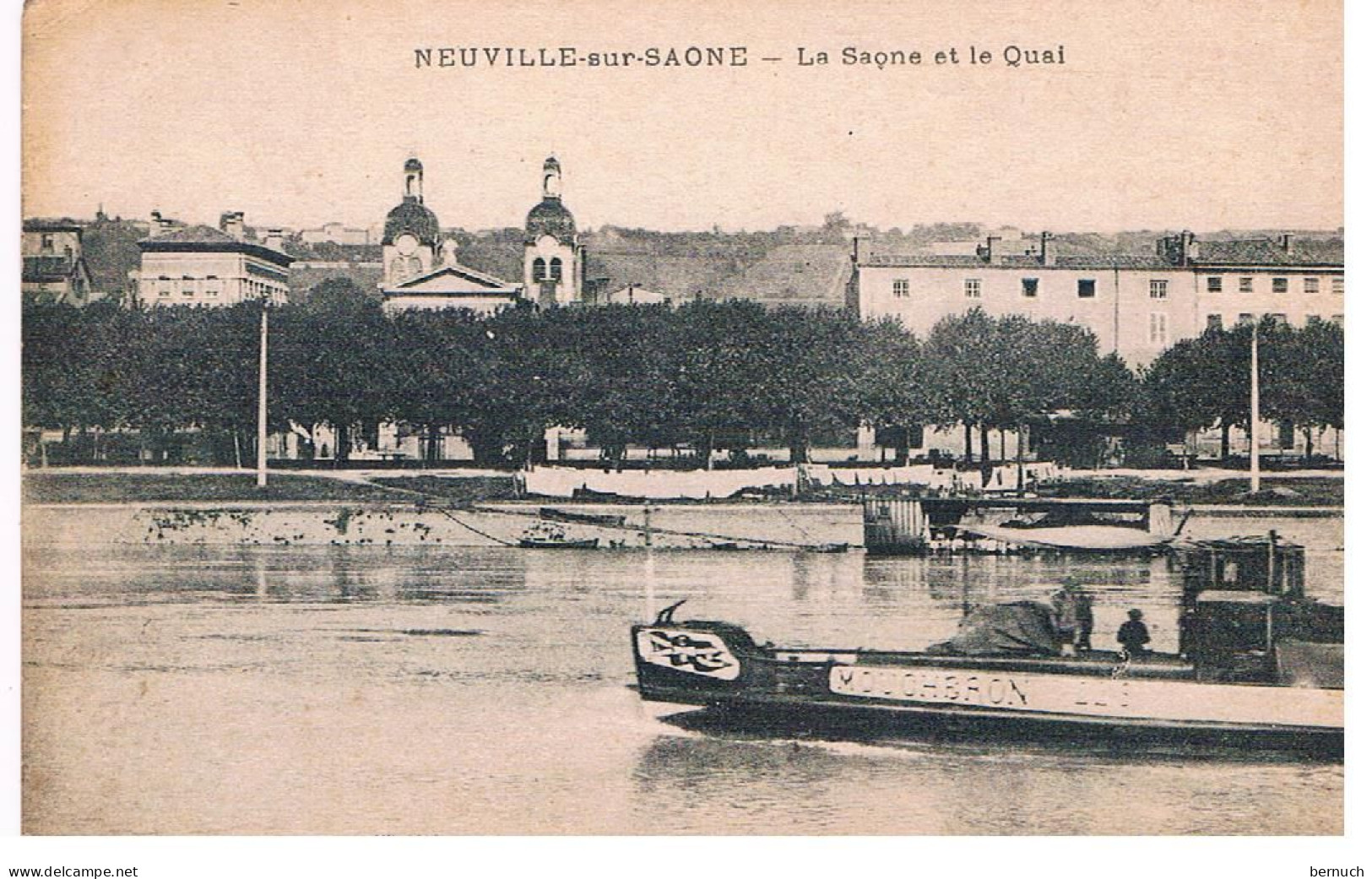 CPA NEUVILLE S Saone - Neuville Sur Saone