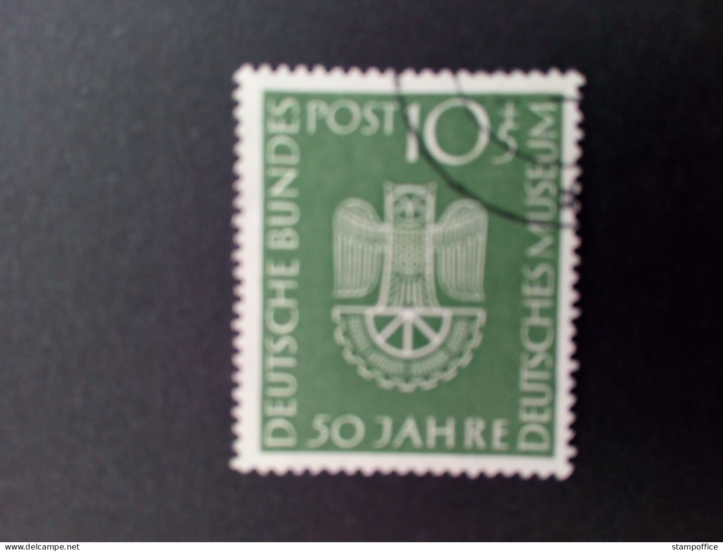 DEUTSCHLAND MI-NR. 163 GESTEMPELT(USED) 50 JAHRE DEUTSCHES MUSEUM MÜNCHEN 1953 EULE - Used Stamps