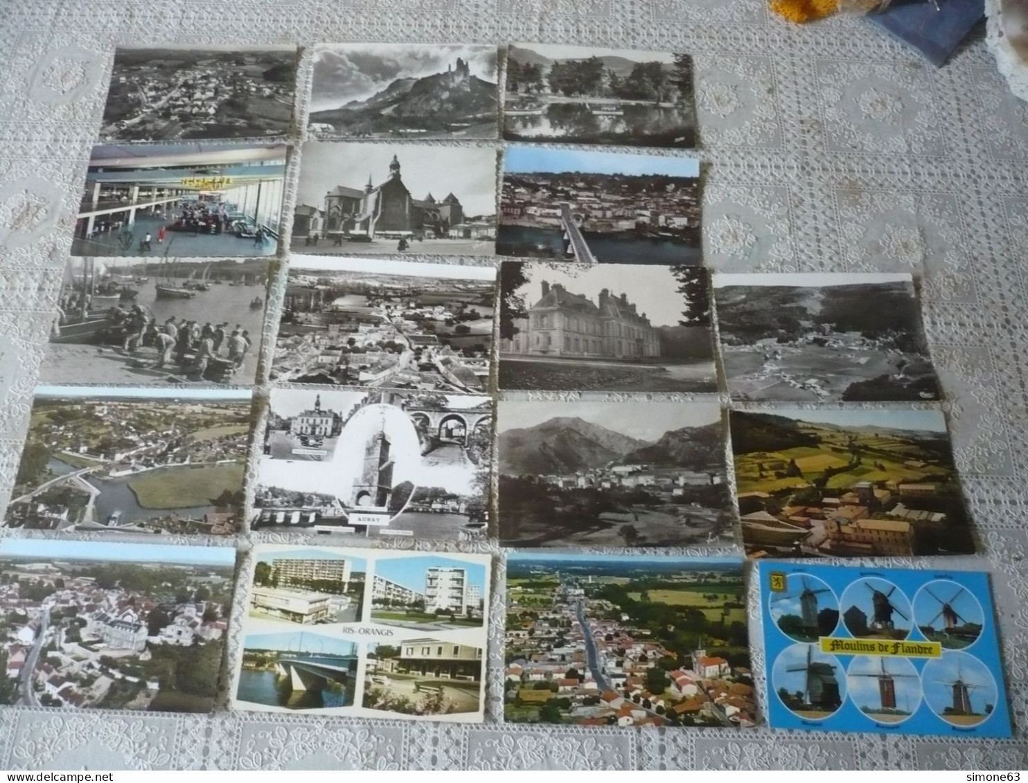 Lot De 50  Cartes Postales ( Semi Modernes ) - Diverses - Différentes - Circulées Ou Non - - 5 - 99 Postcards