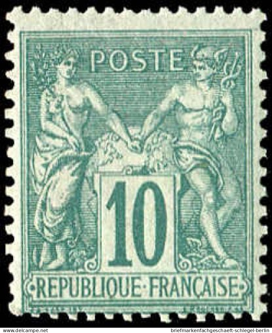 Frankreich, 1876, 60 II, Postfrisch - Other & Unclassified