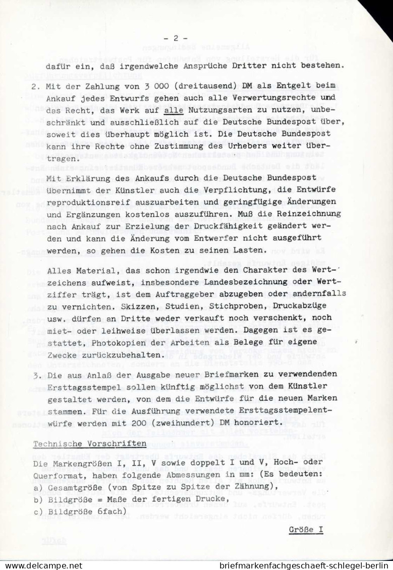 Bundesrepublik Deutschland, 1977, 926 Entwurf, postfrisch