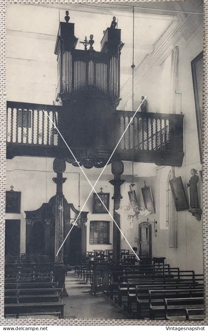 HAUTRAGE Etablissement Des Religieuses Franciscaines Pensionnat Chapelle Oratoire CP Vers 1930-1940 - Saint-Ghislain