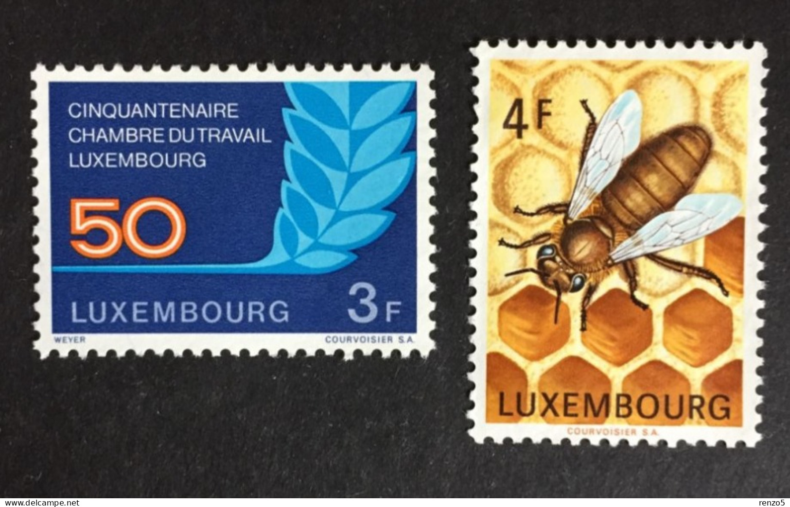 1973 Luxembourg - Board Of Labour, Publicizing Importance Of Beekeeping - Unused ( No Gum ) - Ungebraucht