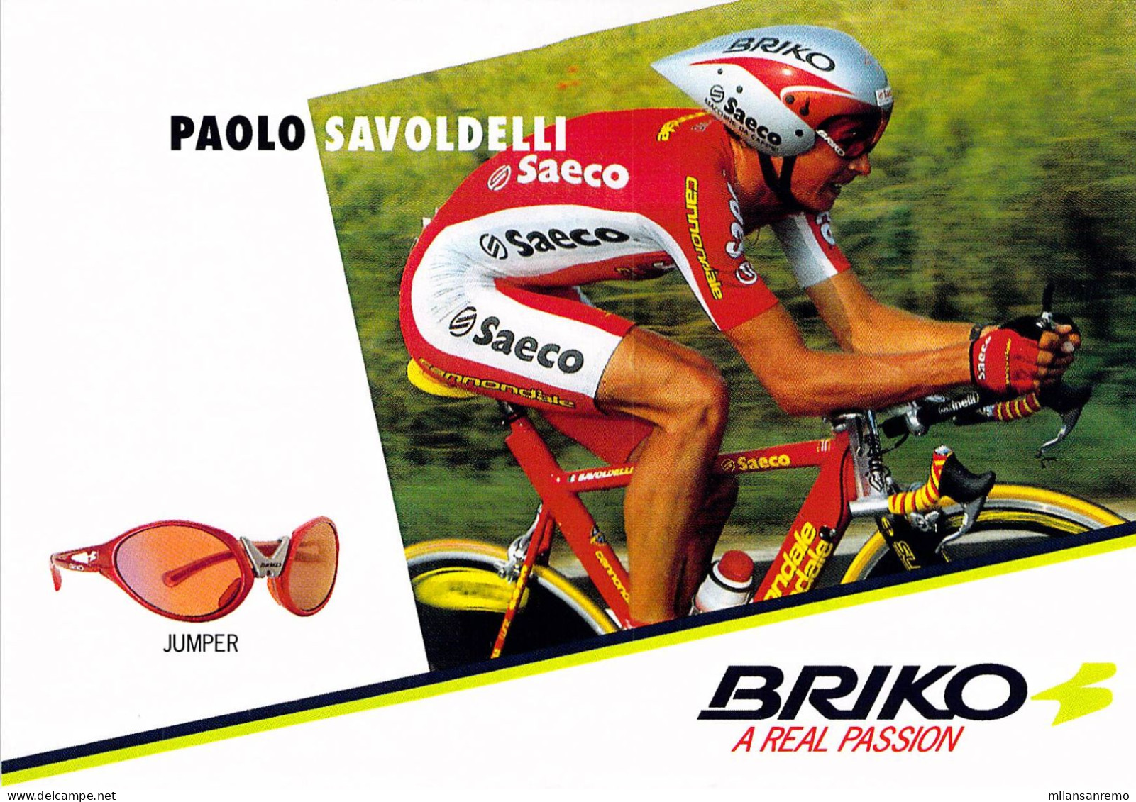 CYCLISME: CYCLISTE : PAOLO SAVOLDELLI - Cyclisme