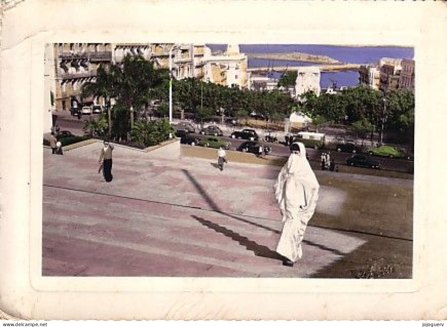 Alger Rue Berthezène Et Boulevard Laferrière, écrite En 1959 - Alger