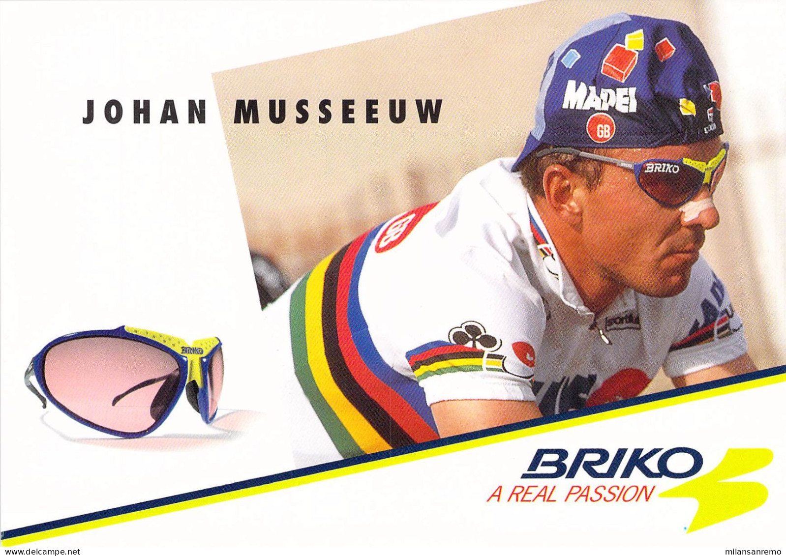 CYCLISME: CYCLISTE : JOHAN MUSSEUW - Cyclisme