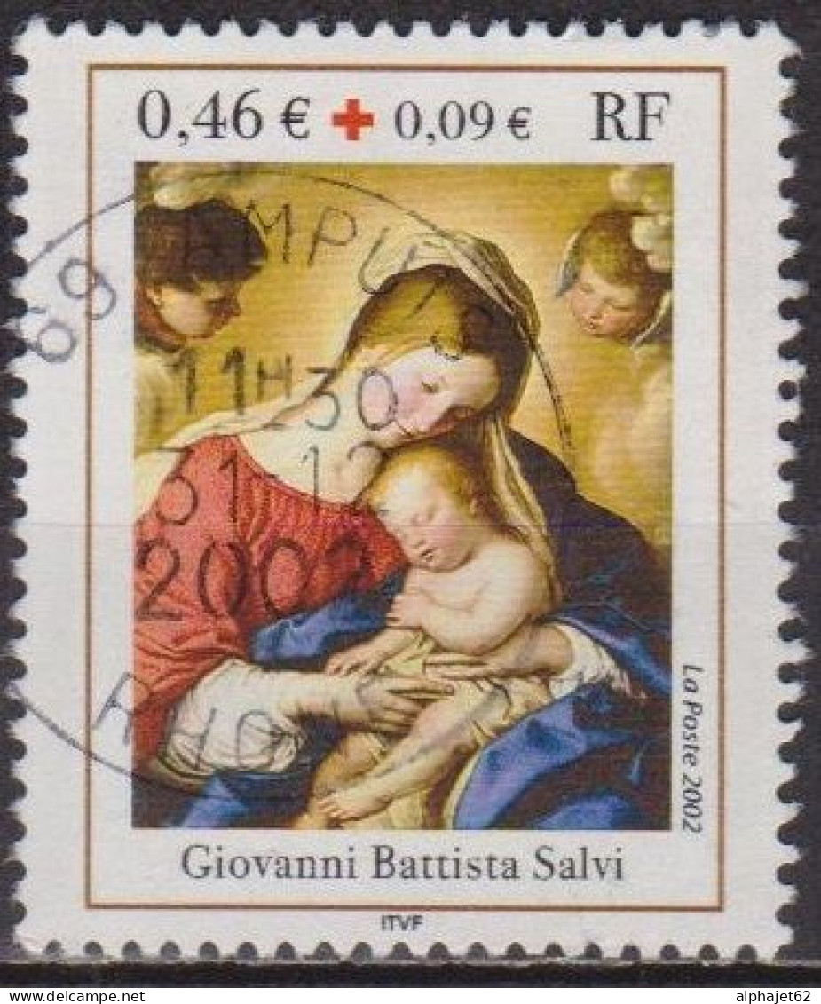 Croix Rouge - Peinture - FRANCE - Le Sommeil De L'Enfant Jésus - N° 3531 - 2002 - Oblitérés