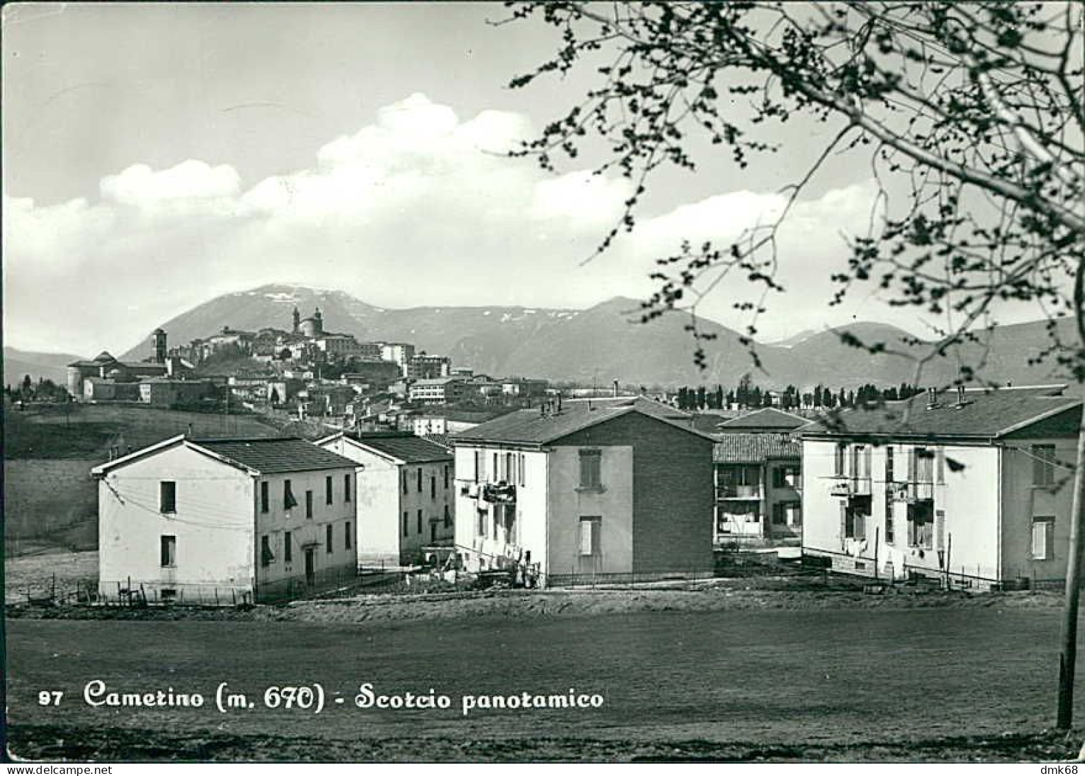 CAMERINO ( MACERATA ) SCORCIO PANORAMICO - EDIZIONE ANGELI - SPEDITA 1968 (20581) - Macerata