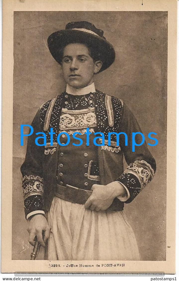 228946 FRANCE PONT AVEN COSTUMES THE BOY POSTAL POSTCARD - Andere & Zonder Classificatie