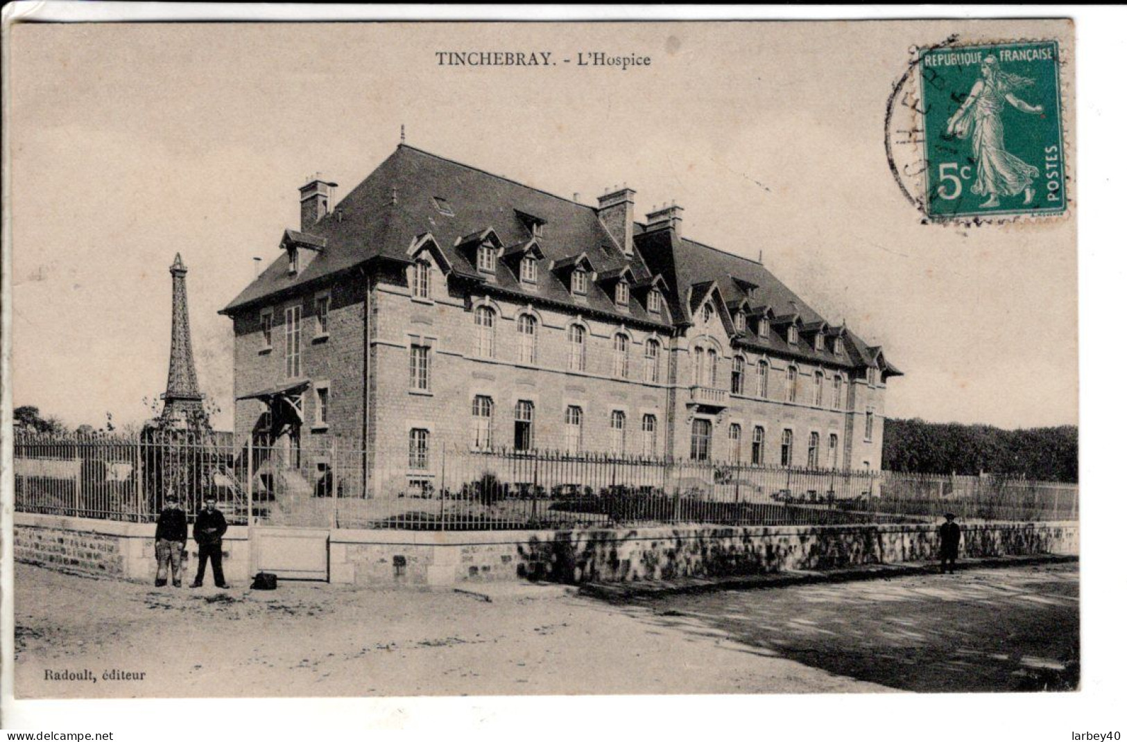 61 -  Tinchebray L Hospice - Tour Eiffel Mini  - Cartes Postales Ancienne - Altri & Non Classificati