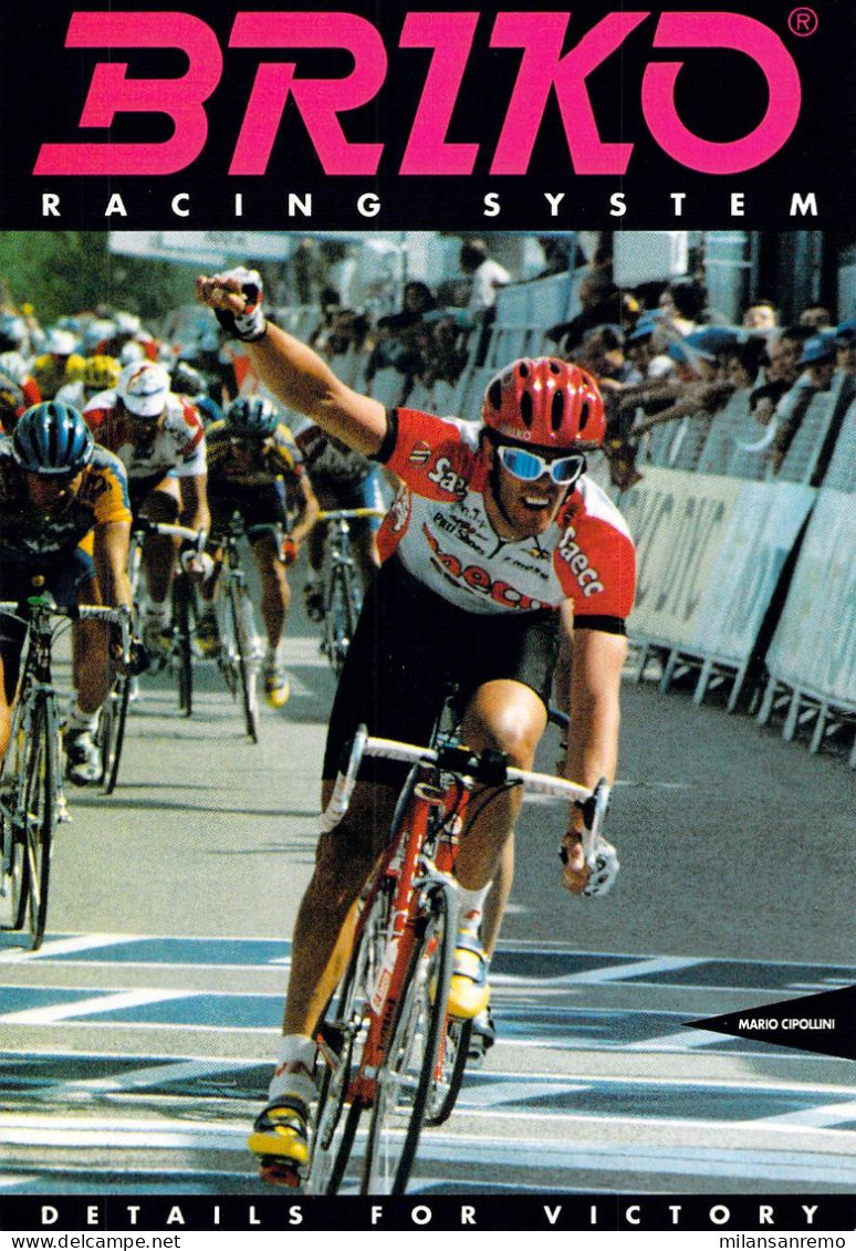 CYCLISME: CYCLISTE : MARIO CIPOLLINI - Cyclisme