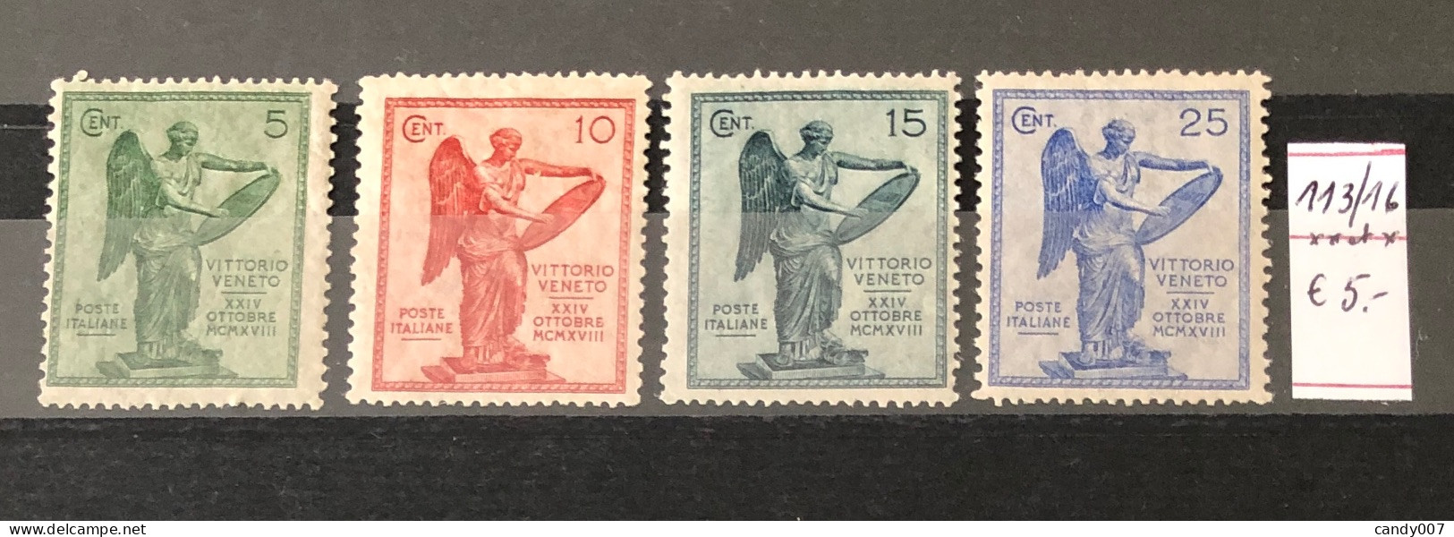 Italie Timbres  N° 113/16 Neuf* - Mint/hinged