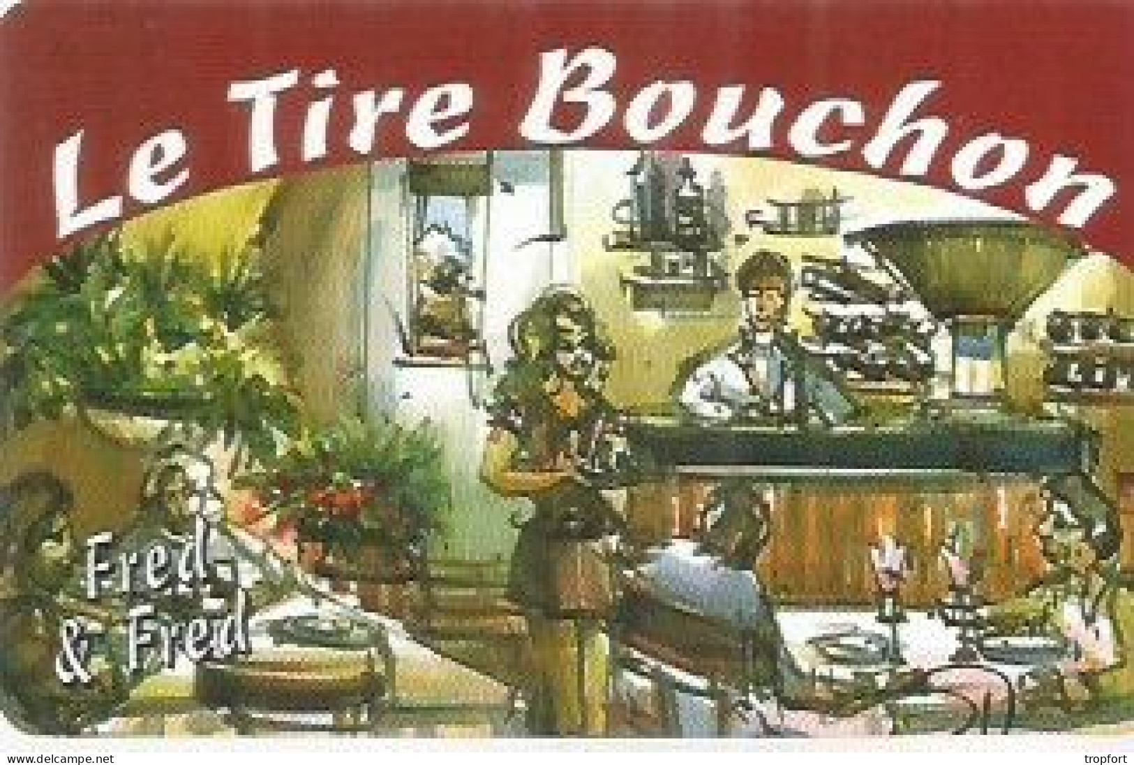 Carte De Visite Restaurant Le Tire Bouchon  13 AIX EN PROVENCE  TIRE BOUCHON - Visitenkarten