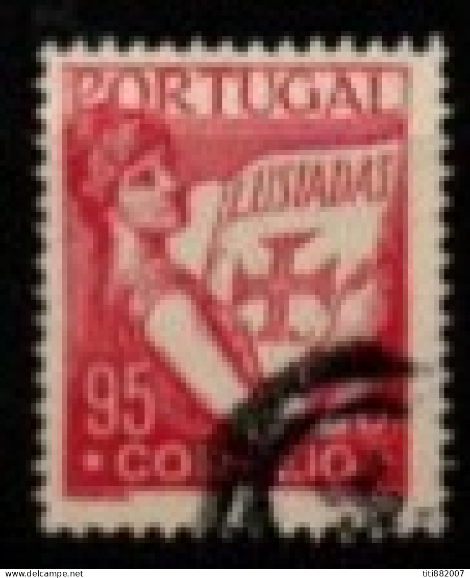 PORTUGAL   -     1931.   Y&T N° 540A Oblitéré  .   Les Lusiades - Used Stamps