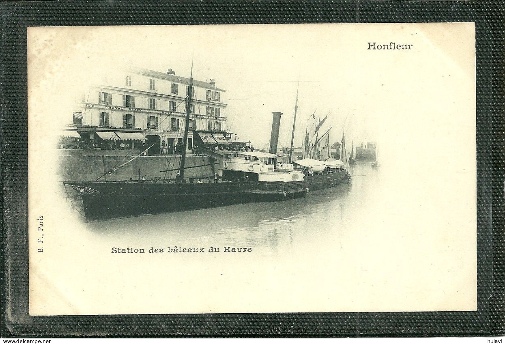 14  HONFLEUR - STATION DES BATEAUX DU HAVRE (ref 8720) - Honfleur