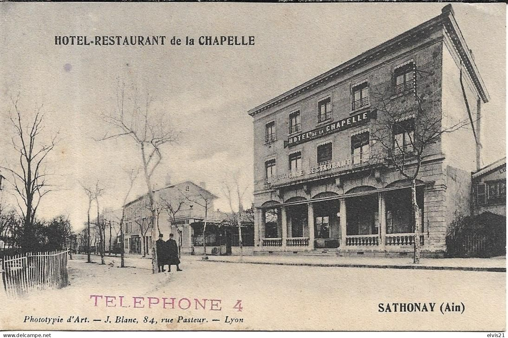 SATHONAY Hôtel Restaurant De La Chapelle - Non Classés