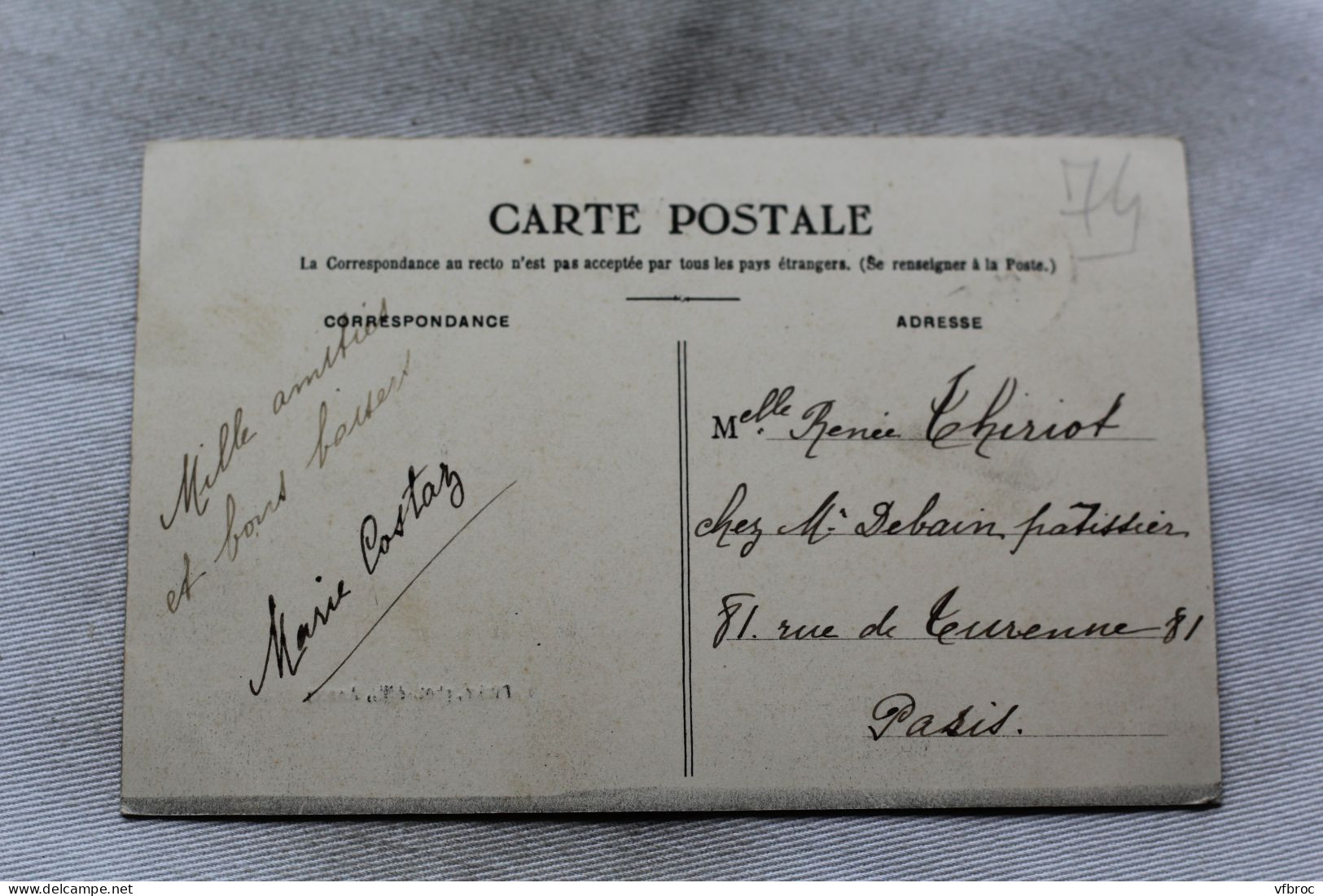 Cpa 1907, Viry, Vue Générale, Haute Savoie 74 - Altri & Non Classificati