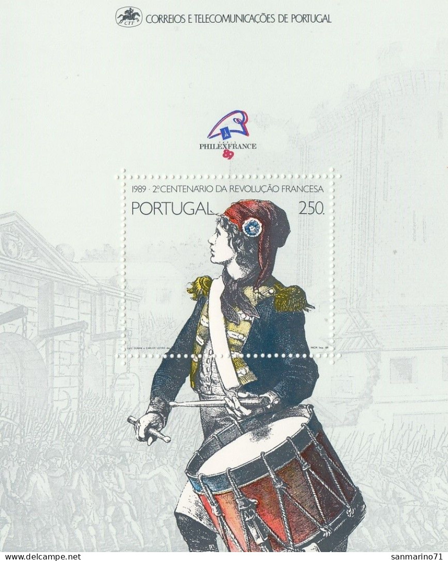 PORTUGAL Block 66,unused - Révolution Française