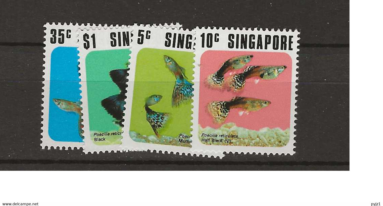 1974 MNH Singapore, Mi 209-12 Postfris** - Singapore (1959-...)