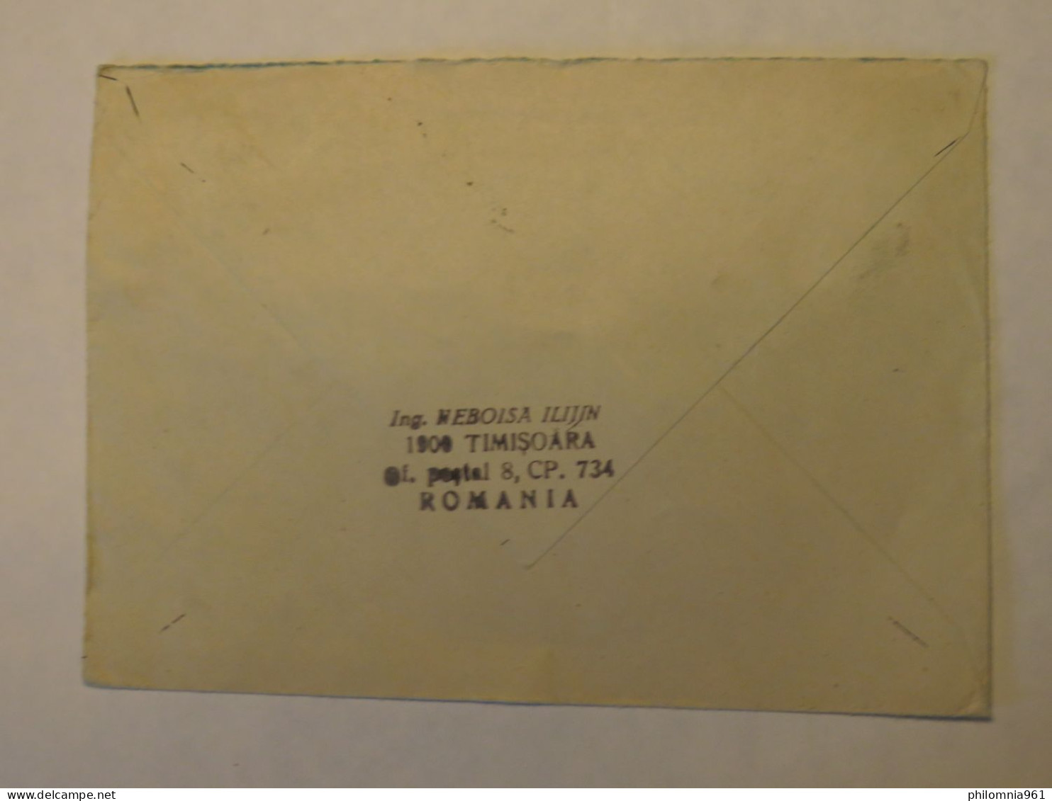 ROMANIA COVER TO CROATIA 1992 - Other & Unclassified