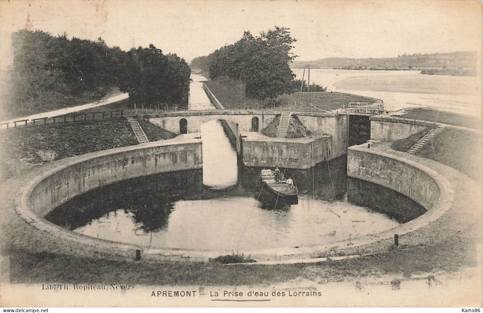 Apremont Sur Allier * La Prise D'eau Des Lorrains * Canal écluse - Autres & Non Classés