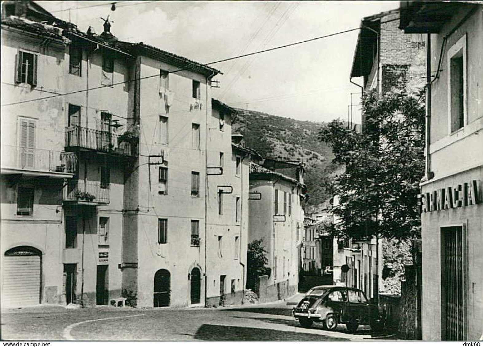 ARSOLI ( ROMA ) SCORCIO DI VIA UMBERTO - EDIZIONE ROTOSTAMPA - SPEDITA - 1960s (20584) - Andere & Zonder Classificatie