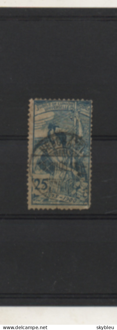 Jubilé De L'union Postale Universelle - Suisse - 1875.1900 -  25 C . - - Gebraucht