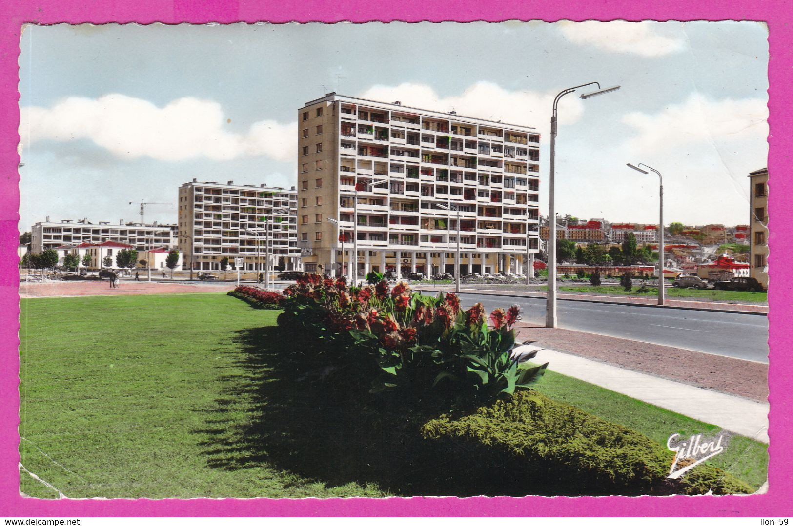 294114 / France - ANGOULEME Les Nouveaux Quartiers De La Gare PC 1962 USED 0.05+25 Fr. Marianne De Decaris Blason D'Oran - Covers & Documents