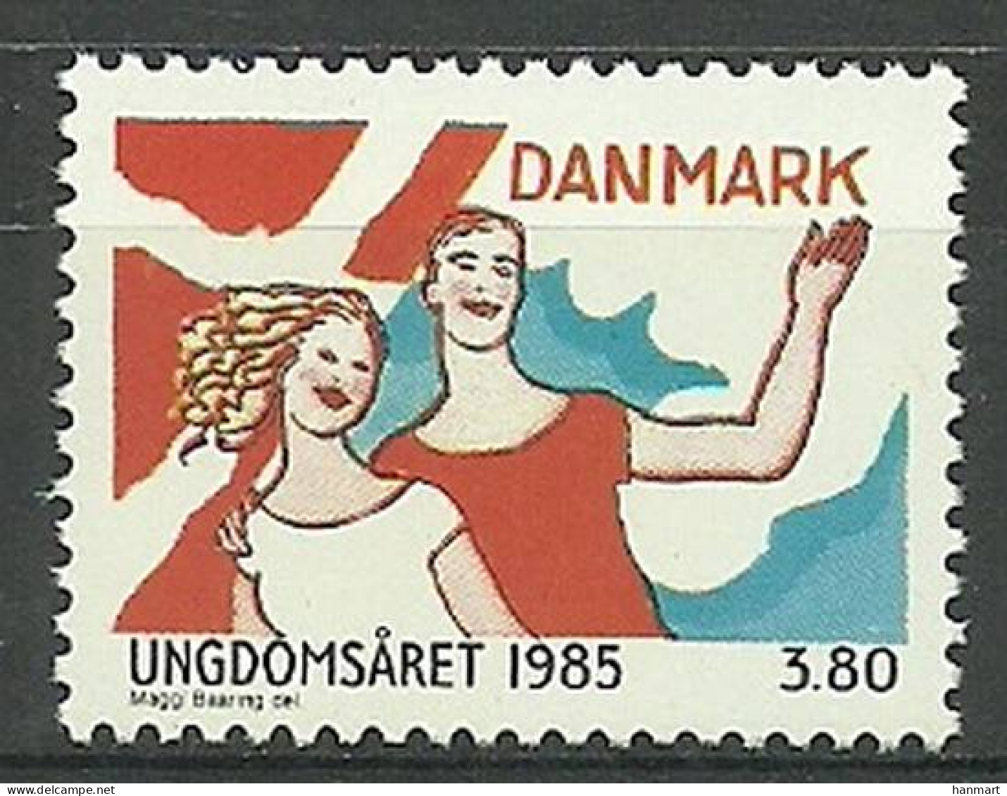 Denmark 1985 Mi 834 MNH  (ZE3 DNM834) - Andere