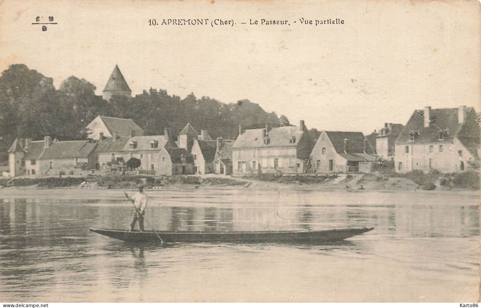 Apremont * Le Passeur * Vue Partielle * Bac Bateau - Autres & Non Classés