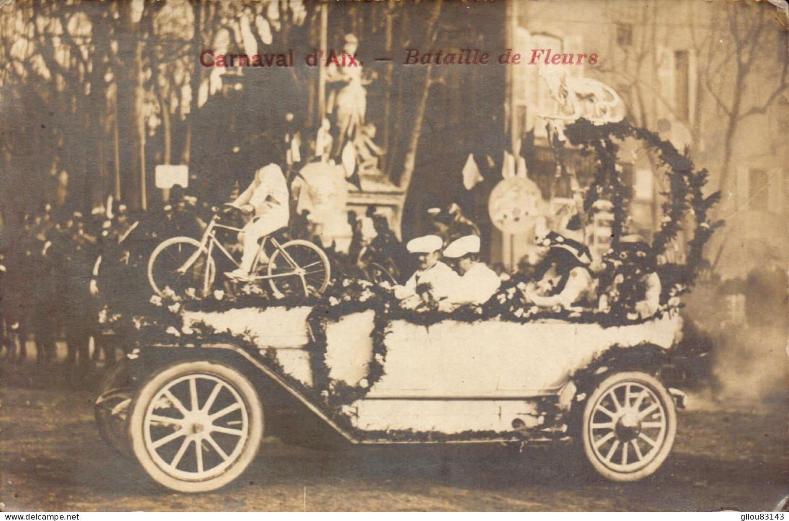 Bouches Du Rhone, Aix, Carnaval D Aix, Bataille De Fleurs - Aix En Provence