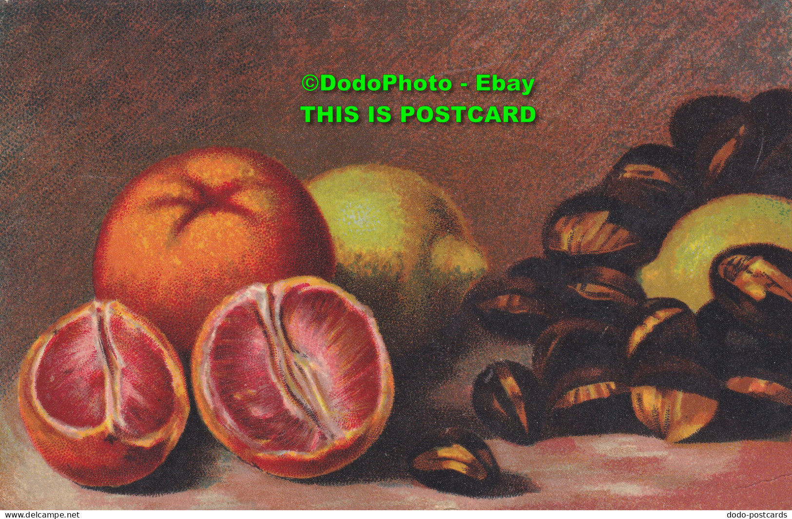 R420178 Fruits. N. 4251. 2. Postcard. 1924 - World