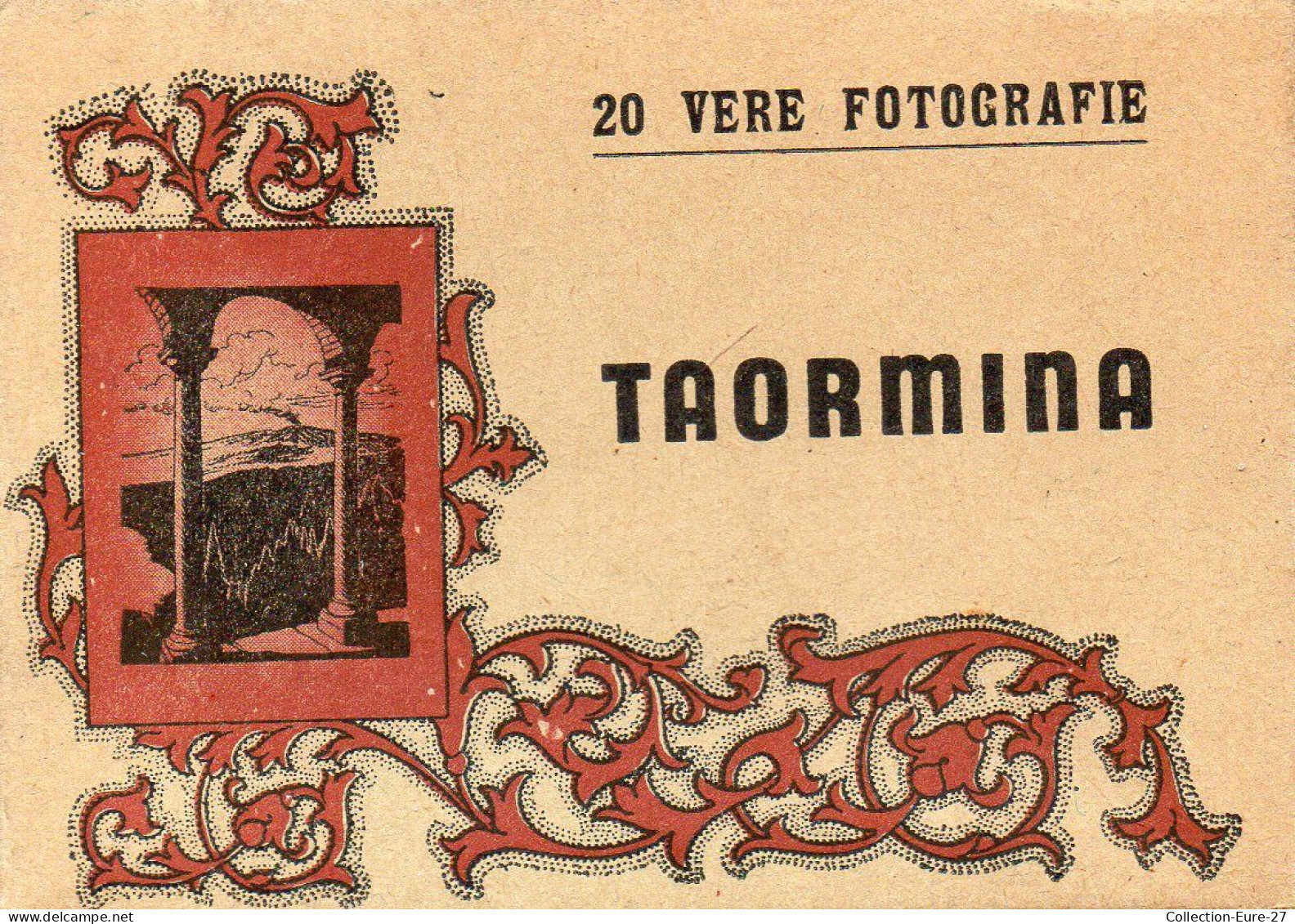 (15/05/24) ITALIE-CPSM TAORMINA - POCHETTE DE 20 PHOTOS - Sonstige & Ohne Zuordnung