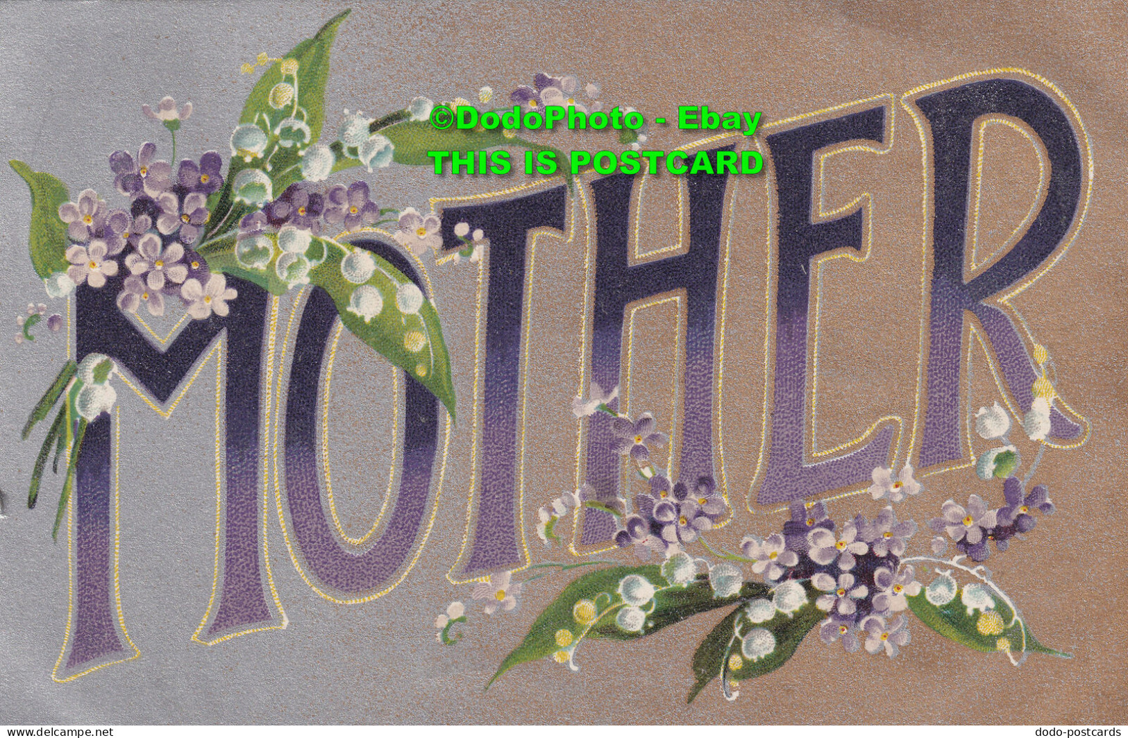 R420181 Greeting Card. Mother. B. B. Series No. 65. 1906 - World