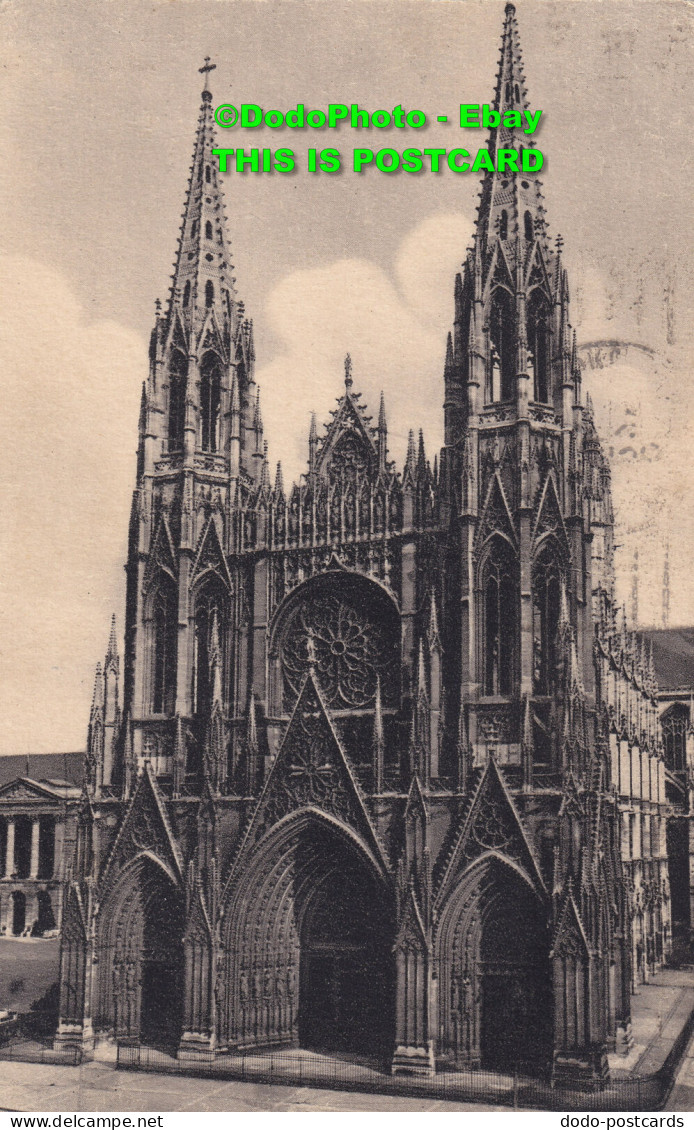 R420192 Rouen. Eglise Saint Ouen. Postcard. 1939 - World