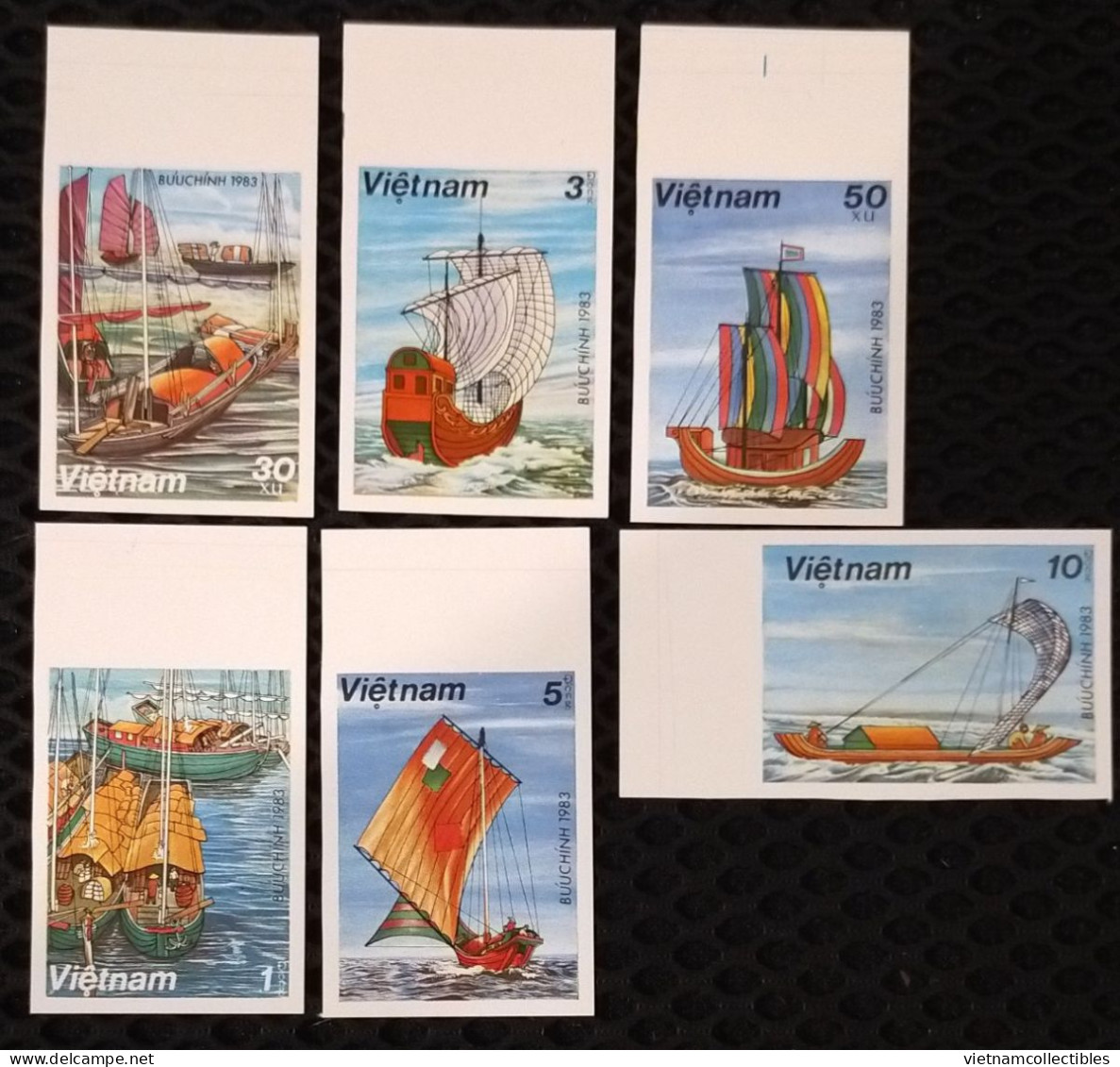 Vietnam Viet Nam MNH Imperf Stamps 1983 : Sailing Boats / Boat (Ms410) - Vietnam