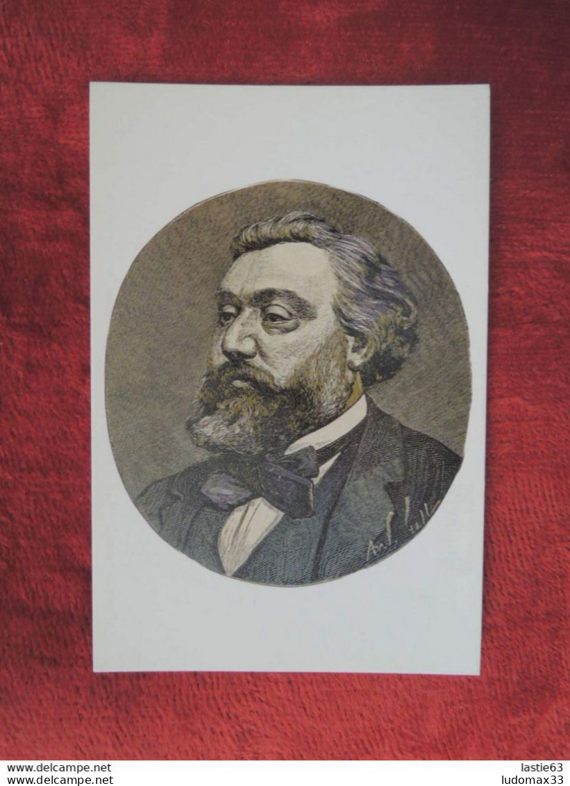 Paris Assemblée Nationale Députés.Expo. Itinérante 1991-92 Léon GAMBETTA - Escritores