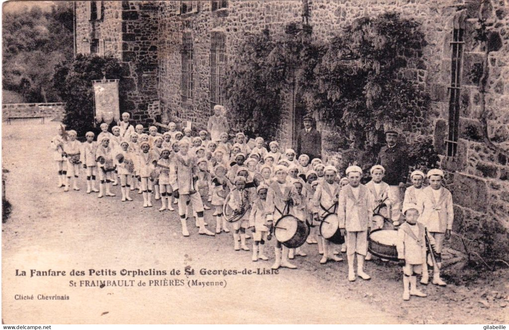 53 - Mayenne -  SAINT FRAIMBAULT De PRIERES - La Fanfare Des Petits Orphelins De Saint Georges De Lisle - Sonstige & Ohne Zuordnung