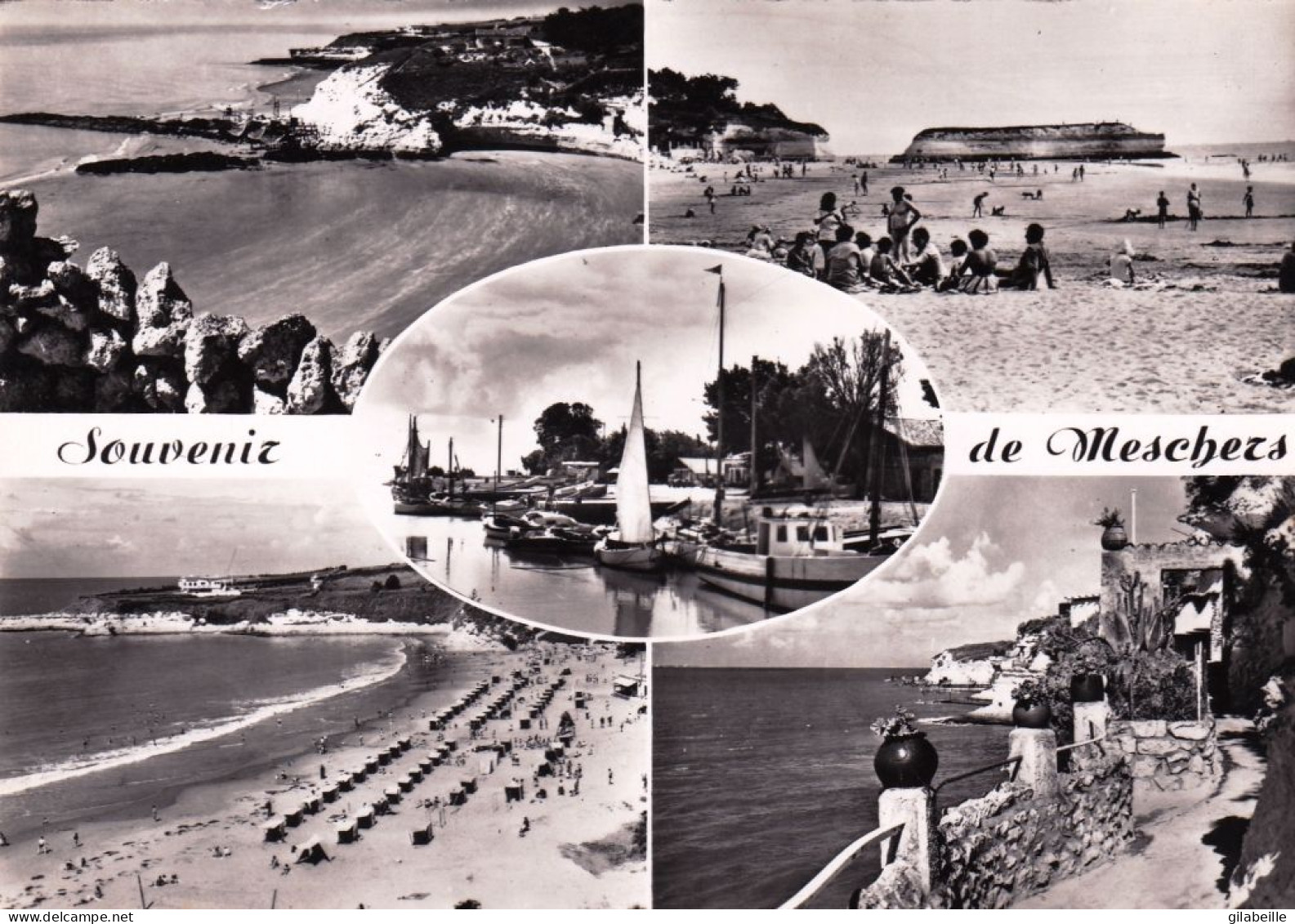 17 - Charente Maritime - MESCHERS - Conche Des Cadets - Le Port - Plage Des Vergnes - Plage Des Nonnes - Meschers