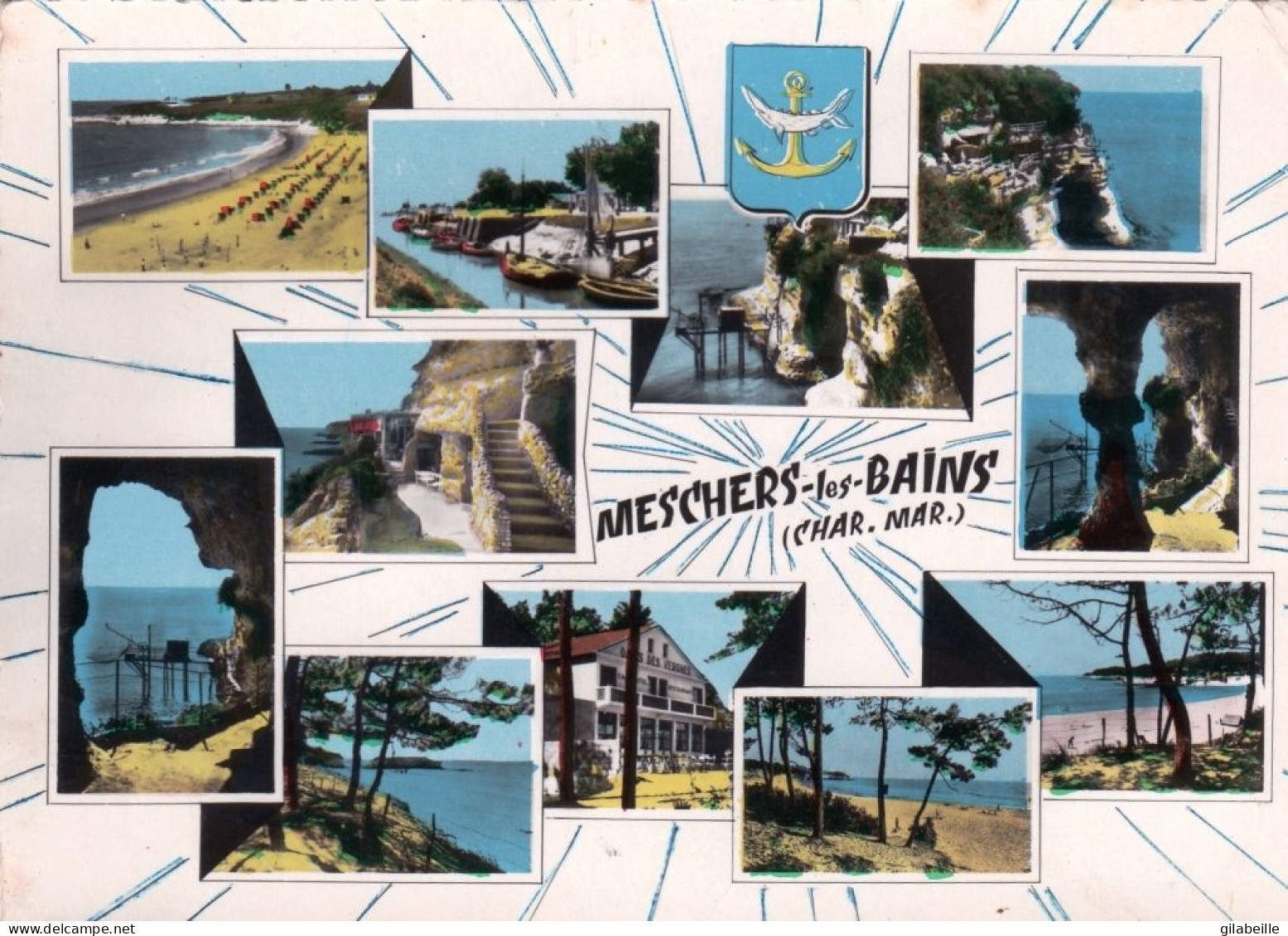 17 - Charente Maritime -  MESCHERS Les BAINS - Multivues - Meschers