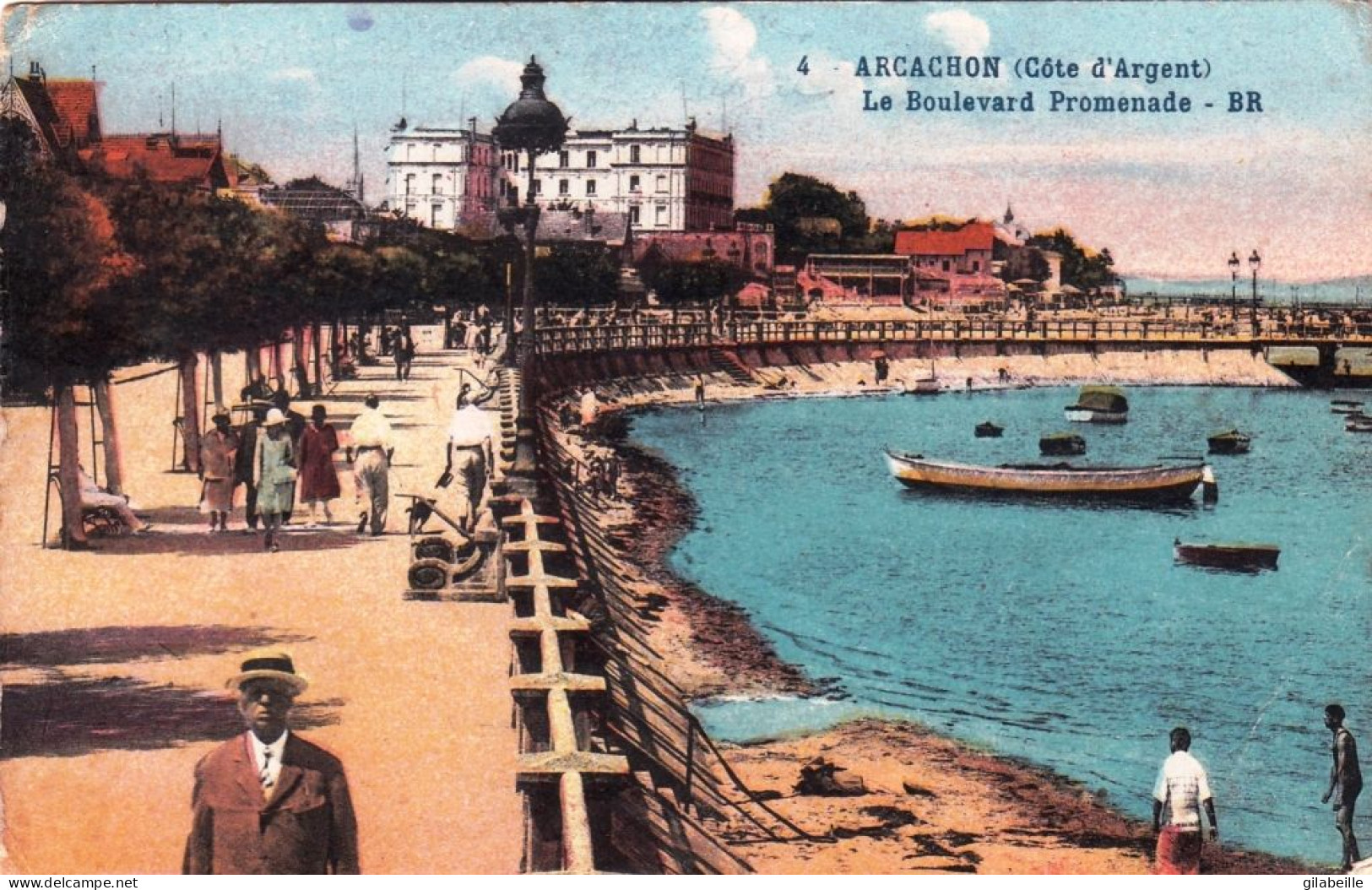 33 - Gironde -  ARCACHON - Le Boulevard Promenade - Arcachon