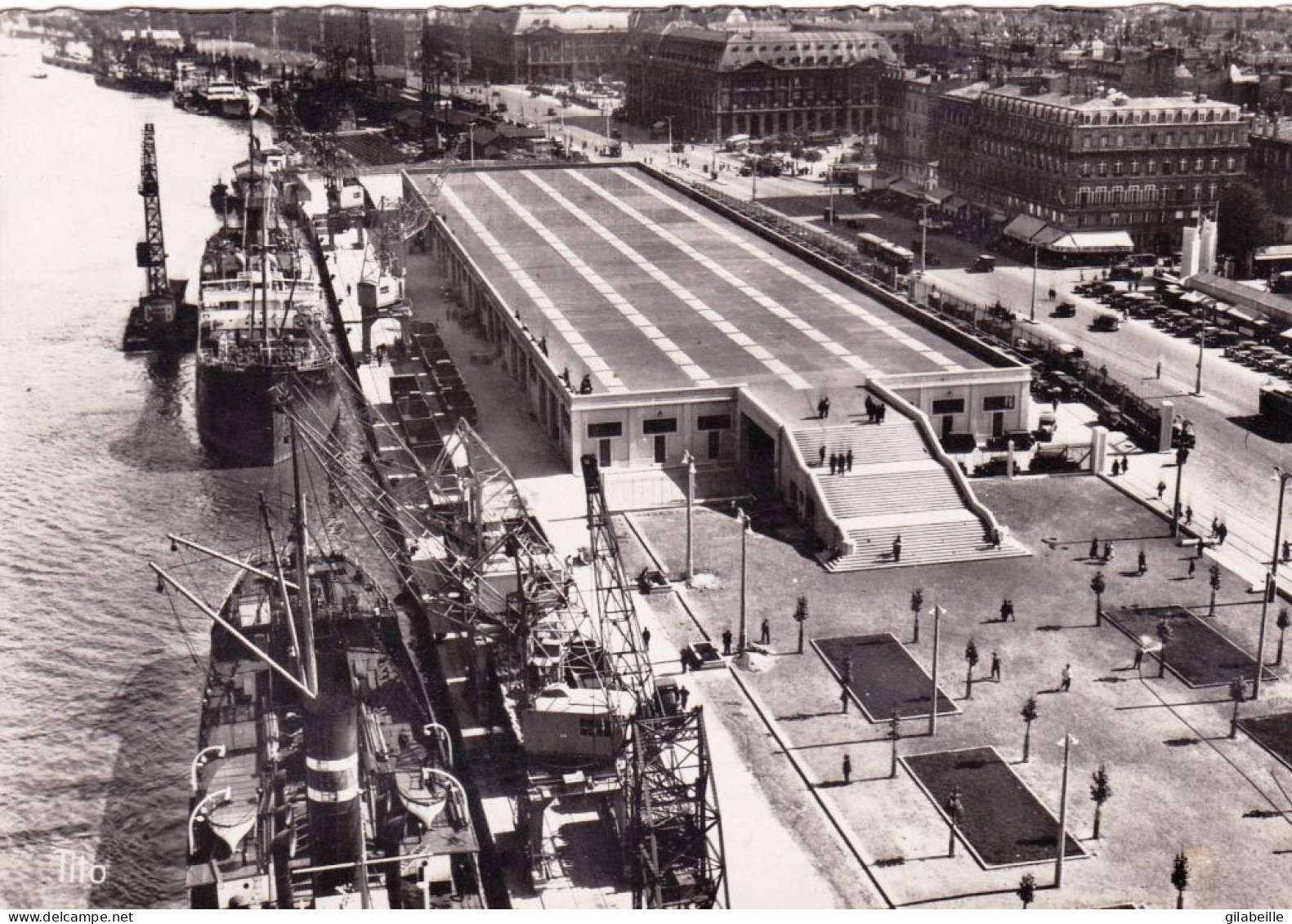 33 - Port Autonome De BORDEAUX - Les Jardins Et La Terrasse Sud Des Quinconces - Bordeaux